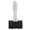 Black, variant on Suodoka Leather Craft Hammer Nylon Carving Engraving Punching Tool (Double Head White) 7.48 in / 19 cm