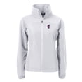 thumbnail image 2 of Women's Cutter & Buck  Gray Florida Gators Swinging Gator Charter Eco Recycled Full-Zip Jacket, 2 of 3
