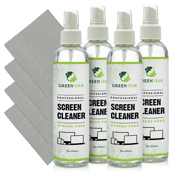 Screen Cleaner Green Oak Professional Screen Cleaner Spray Best for