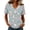 AB04_Light Blue, variant on Tops for Women Trendy Short Sleeve V Neck Tee Shirts Cute Dressy Casual Clothing Business Work Blouse Floral Shirt Multicolor M
