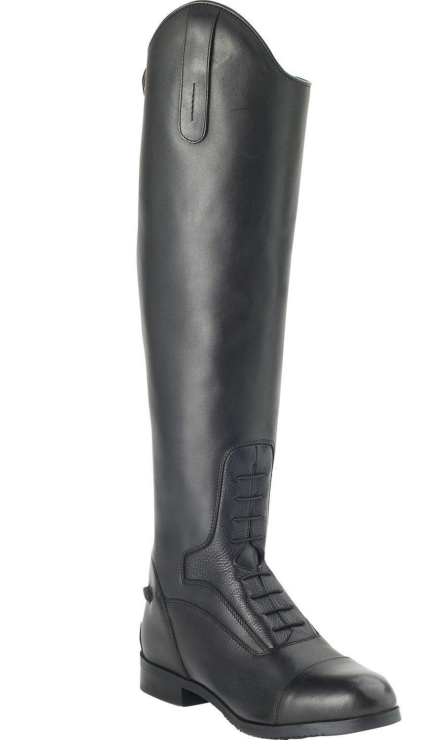 Bottes D'équitation Ovation Flex Sport - Cuir Noir, Taille US 8 Femme - Occasion, Fermeture éclair Arrière