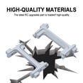 thumbnail image 2 of Xingzhi Frame Beam Fixed Seat For Trx4m Crawler Rc Frame Beam Fixed Seat Aluminum Alloy Fixed RC Car Accessories Replacement Parts Silver, 2 of 6