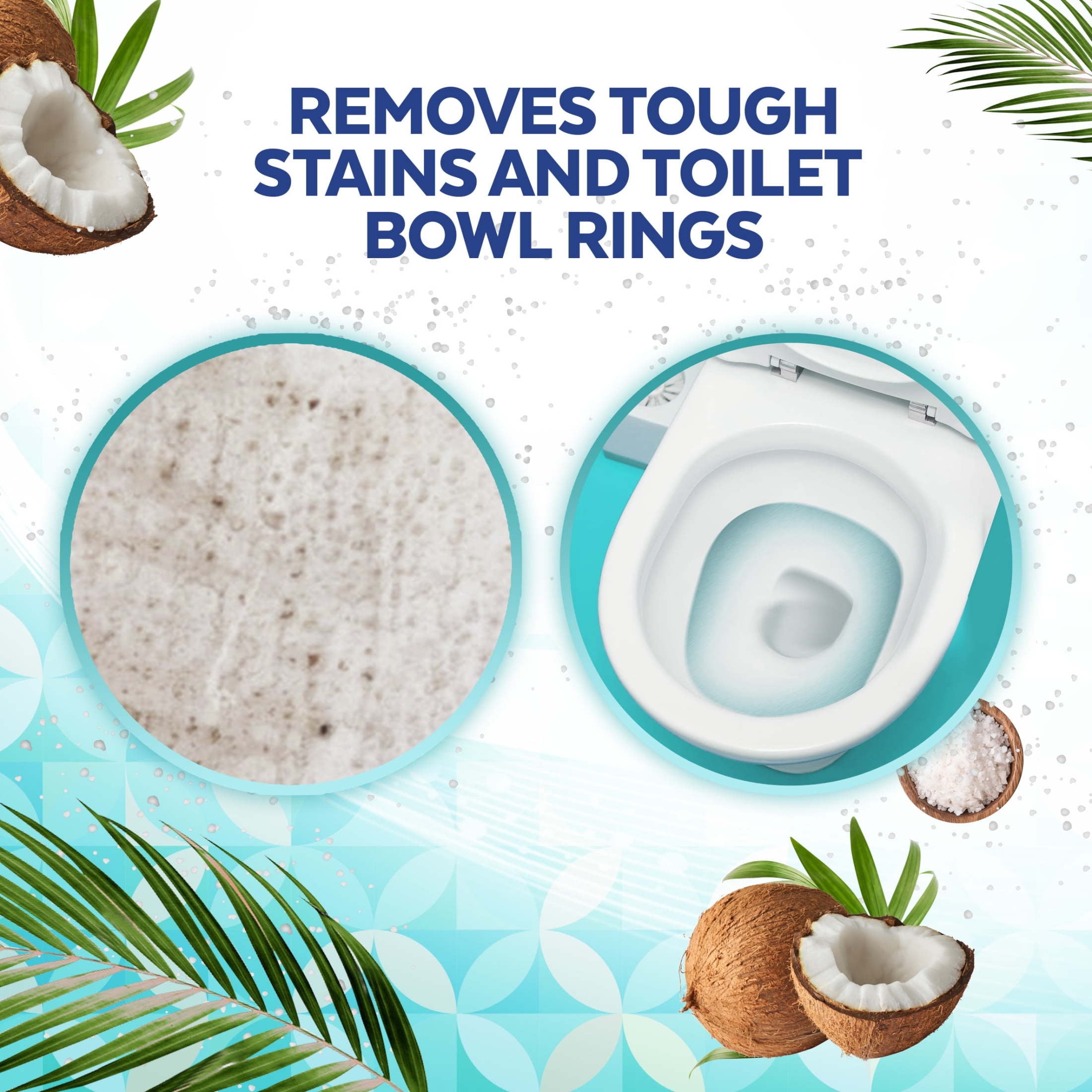 (4 pack) Lysol® Toilet Bowl Cleaner Gel, Brand New Day, Coconut & Sea Minerals, 24oz