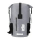 thumbnail image 3 of Mochila impermeable de 35 litros, bolsa seca de 28 x 52 cm con correa para el pecho, de PVC, diseño ergonómico para desplazamientos en bicicleta, Gris, 3 of 8