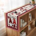 thumbnail image 6 of Table Runners 70 Inches Long Dress Scarves, Valentine's Day Farmhouse Coffee/Dining/Kitchen Table Decor, Holiday Table Runner, Rustic Red Gnomes Love Birds Trees Plaid 13x70 Inch, 6 of 9