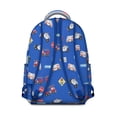 thumbnail image 2 of Student Construction Tractor Backpack Cartoon Firefighter Truck Design, Adjustable Strap School Bag, Wear-Resistant and Perfect for Outdoor and School Use, 2 of 6