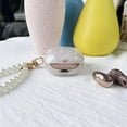 thumbnail image 4 of Compatible with Samsung Galaxy Buds 2 Pro(2022)/Galaxy Buds Pro Case/Galaxy Buds 2 Case/Galaxy Buds Live Case with Pearl Keychain Cute Shockproof Protective Cover Case White, 4 of 12