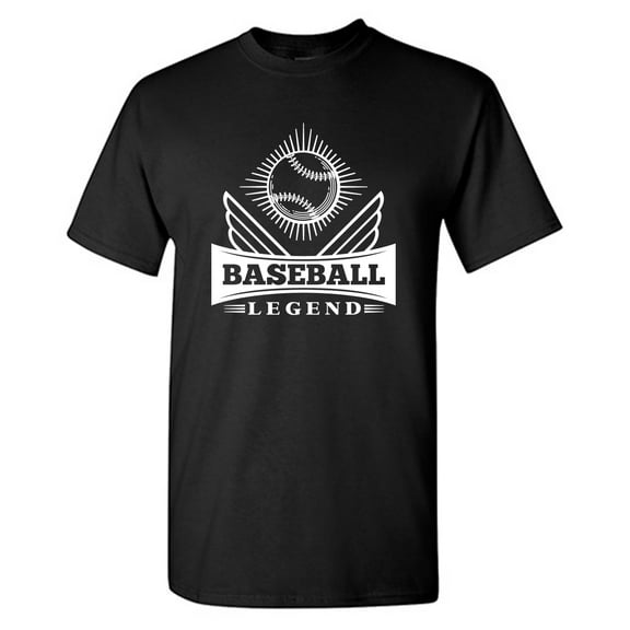 Baseball Legend Sarcastic Humor Graphic Tees Gift For Mens Novelty Funny T Shirt