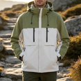 thumbnail image 6 of Mens 3 in 1 Outdoor Jacket Waterproof Windproof Detachable Inner Fleece Hooded Hiking Mountain Shell Coat, 6 of 6