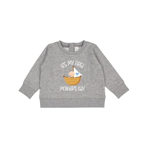 Inktastic 1st Mothers Day Boys Baby Sweatshirt