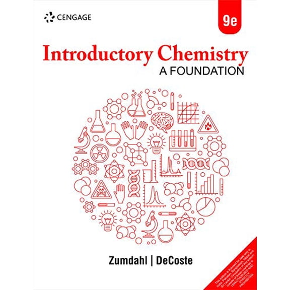 Pre-Owned Cengage Learning EMEA Introductory Chemistry : A Foundation, 9789353502256, 935350225X, Paperback, 9th edition