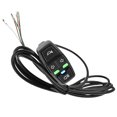 thumbnail image 1 of 3 In 1 Multifunctional Electric Bike Headlight Turn Light Horn Switch Bike Handlebar Grip Control, 1 of 8
