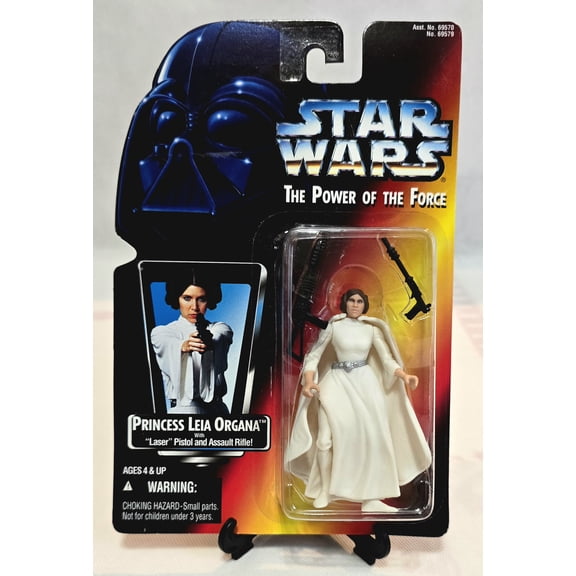 Star Wars Power of the Force Princess Leia Organa Red Card Action Figure