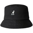 thumbnail image 2 of Kangol Women's Washed Cotton Bucket Hat Small Black, 2 of 5