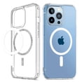 thumbnail image 2 of Adecuado para funda de teléfono móvil Apple 16, cubierta protectora de succión magnética transparente anticaída, 2 of 2