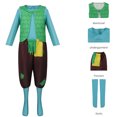 thumbnail image 3 of Disfraz de animé para niños, disfraz de amapola para niñas, pelucas, disfraz de Halloween para niños, trajes de carnaval de Purim, 3 of 5