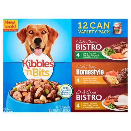 UPC 079100103836 product image for Kibbles 'N Bits Variety Pack Canned Dog Food, 12Ct | upcitemdb.com