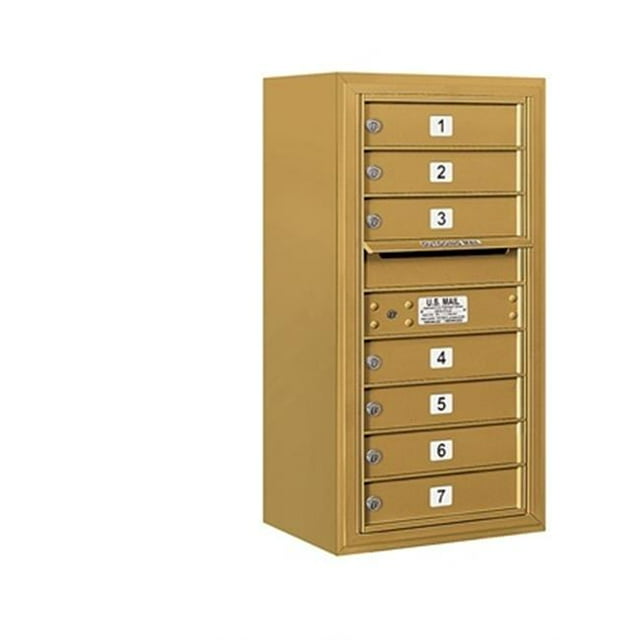 Salsbury 3809S-GLD Surface Mounted Enclosure Gold