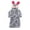 B-Grey, variant on Youth Boys Girls Night-Robe Solid Color Warm Sleepwear Long Bathrobe Juniors Flannel Robe with Autumn Winter Teen Long Sleeve Robe(B-Pink,1-2 Years)