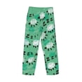 thumbnail image 3 of Vsdgher Sheep Zzz Print Mens Pajama Pants Sleep & Lounge Pants, PJ Bottoms With elastic waistb and Pockets, 3 of 5