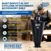 Oneida Air Systems Super Dust Deputy XL 6 DIY Cyclone Attachment, Black