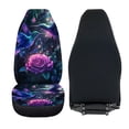 thumbnail image 6 of XYZCANDO Hummingbird Rose Pattern Car Seat Covers Set of 2 Decorative Front Seat Cover Automobile Seats SUV Front Seats, Durable Breathable Truck Van, 6 of 10