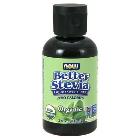 NOW Foods Better Stevia Organic Liquid 2 Ounce