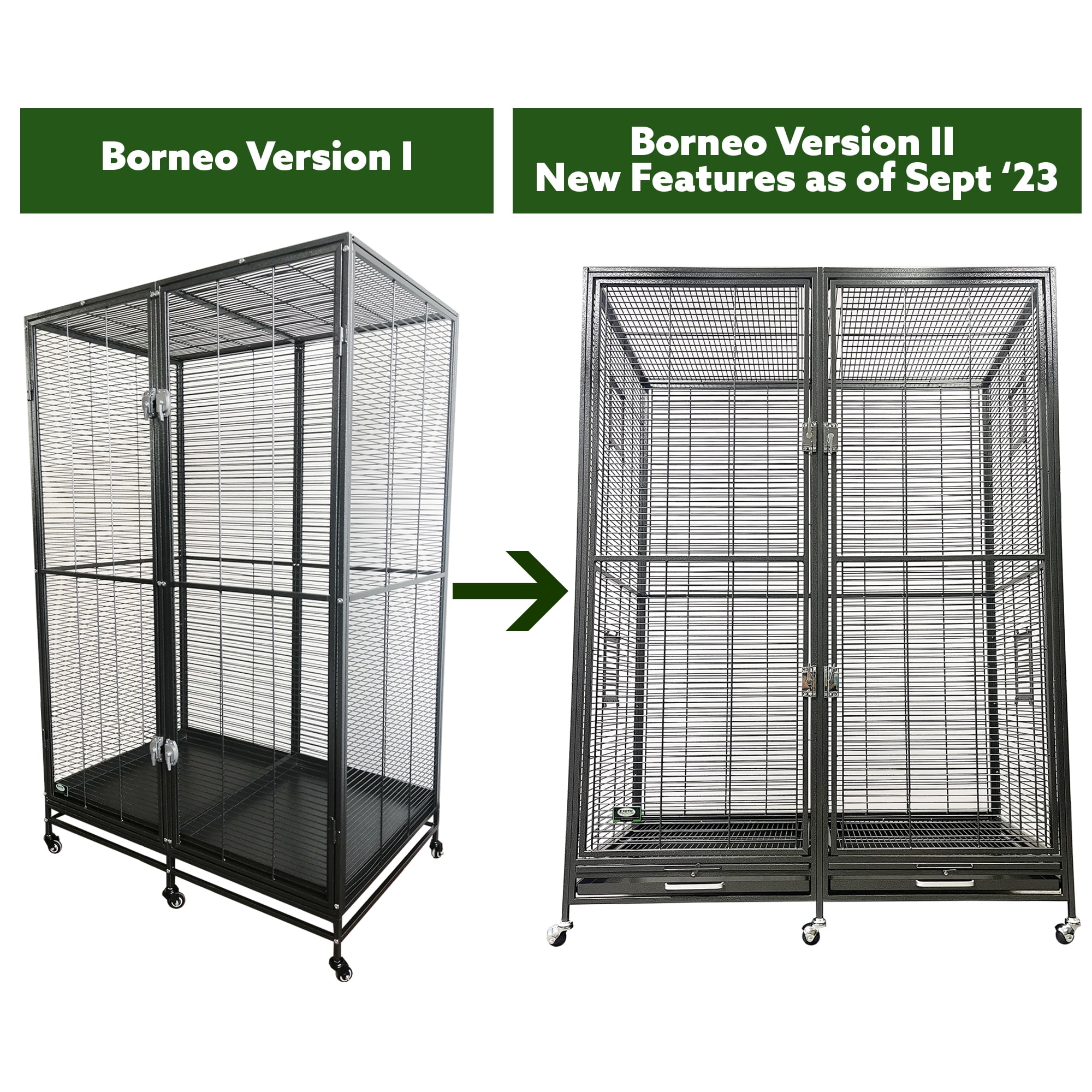 Borneo II Add-On - for Sugar Gliders, Squirrels, Marmosets & Other