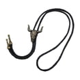 thumbnail image 3 of Bolo Tie Collar Vintage Necktie Western Cowboy Colgante con Lanyard Trenzado a Mano Diseño Único Adecuado para Hombres Y Mujeres Sociales Disf Bronce, 3 of 8