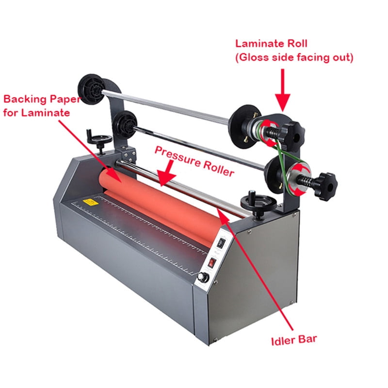 Qomolangma 26in Semi-Auto Small Home Office Cold Laminator Laminating Machine for Business Card