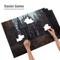 thumbnail image 3 of Rateoe Gloomy Mansion Forest Scene Pattern Wooden Picture Puzzle ,1000 Piece Jigsaw Puzzle ,Family Fun Puzzle, Home Décor Puzzle, Gift Puzzle(Horizontal style), 3 of 9
