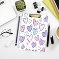 thumbnail image 7 of 12.5" x 9" Acrylic Clipboard with Gold Metal Clip Office and Classroom Essential Pink and Purple Hearts, 7 of 7