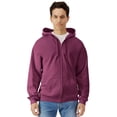 thumbnail image 2 of Gildan Mens Softstyle Midweight Full Zip Hoodie, 2 of 2