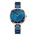 thumbnail image 1 of Reloj de mujer 9051 Mujer Reloj de cuarzo Cronógrafo Moda Casual Banda de acero inoxidable Reloj de pulsera femenino 1 1, 1 of 5