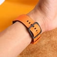 thumbnail image 6 of KOMI iWatch 38mm 42mm 49mm Watch Band,Genuine Leather Replacement Strap Compatible with Apple Watch Ultra 49mm/Apple Watch Series 3/2/1,Reversible Double Color, 6 of 8