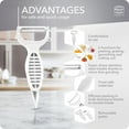 thumbnail image 4 of Börner 6 in 1 Peeler, White, 4 of 7