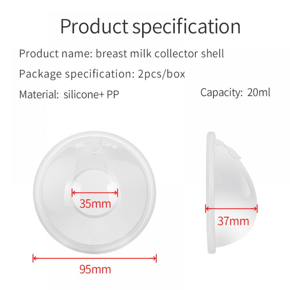 Lictin Milk Collector Catcher for Breastmilk - Breast  