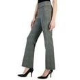 thumbnail image 4 of Anne Klein womens  High-Rise Pull-On Bootleg Pant, XS, Black, 4 of 4