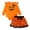 Red, variant on mgoYE Newborn Baby Girls Halloween Clothes Outfits Infant 3pcs Bodysuit Romper Dress Clothing Sets(Red,12-18 Months)