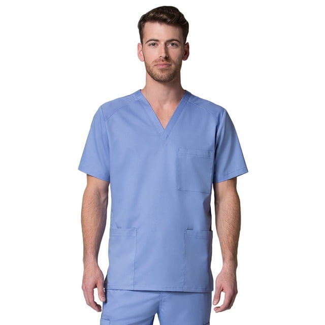 Maevn Mens EON Mesh Panel 3-Pocket V Neck Top
