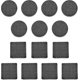 thumbnail image 2 of 60 Pieces Non-slip Rubber Pads, Rubber Feet Self-adhesive Furniture Protector Pads, Protective Pads For Wooden Floor, Table, Chair, Bed Legs, 2 of 5