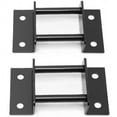 thumbnail image 3 of KOJEM 3rd Row Seat Brackets for 2000-2014 Chevrolet Tahoe GMC Yukon Style Split 3rd-Row Seats Black Steel with Strikers and Bolts, 3 of 6
