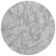 thumbnail image 2 of Addison Rugs Chantille Indoor/Outdoor Transitional Abstract Silver Machine Washable Round Rug, 8' x 8', 2 of 7