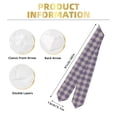 thumbnail image 3 of Fotbe Heart Check Plaid Printed Class of 2024 Graduation Stole, 3 of 7