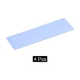 thumbnail image 3 of Paquete de 4 almohadillas térmicas M.2 70x22x1mm para enfriador de disipador de calor SSD Nvme M.2 2280 para PC Azul, 3 of 6