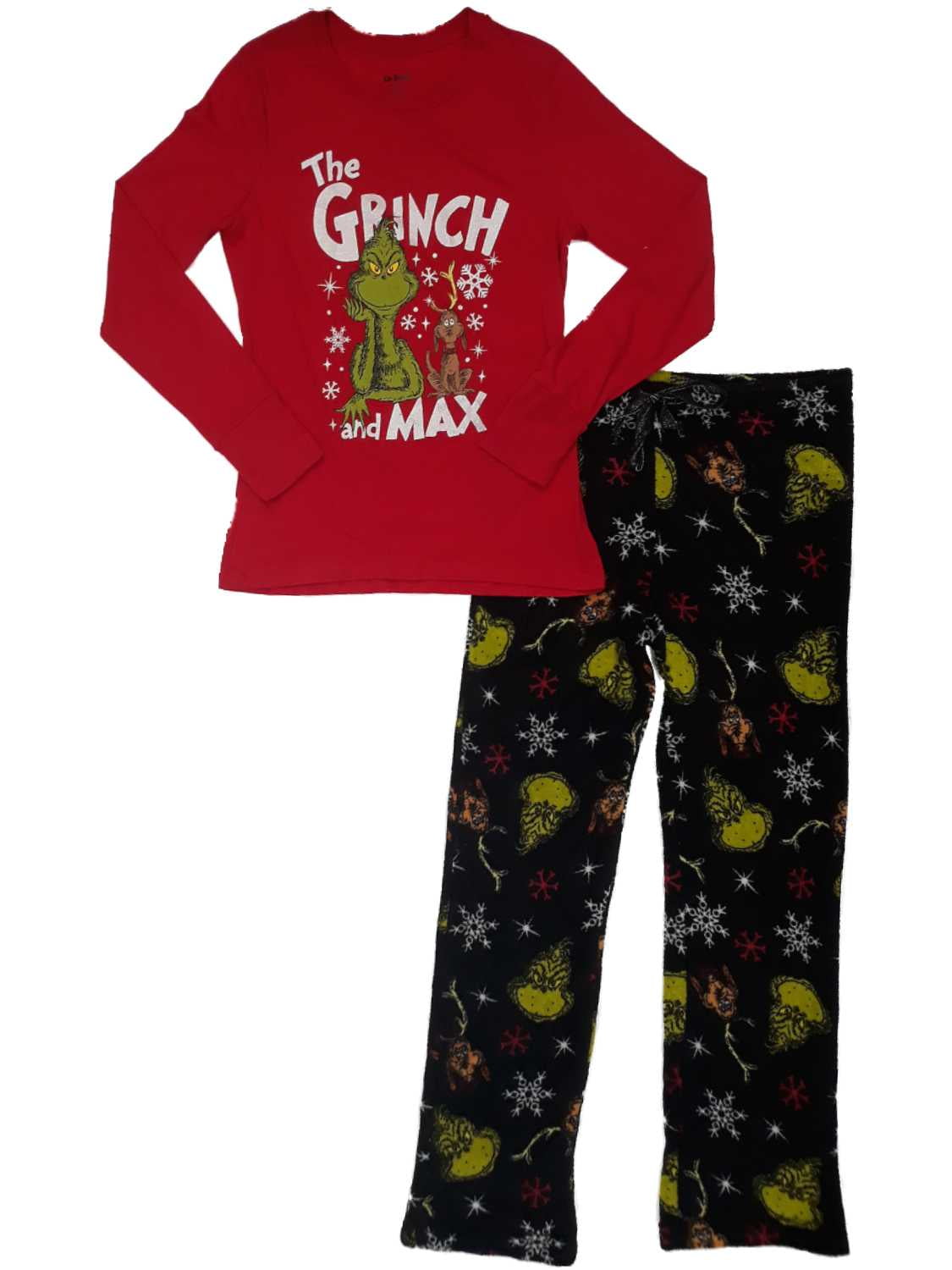 Grinch desktop wallpapers Dr. Seuss - Womens Dr. Seuss Grinch Stole Christmas Fleece Pajamas