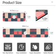 thumbnail image 3 of Yayeee Faucet Mat for Kitchen Sink 14.7" Diatomite Long Splash Guard Pad, Red Teal Plaid, 2 Pack, 3 of 7