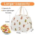 thumbnail image 2 of Lunch Bag for Women Insulated Lunch Box Cute Quilted Lunch Tote Bags Reusable Large Capacity Cooler Bag for Travel Work Picnic, 2 of 7