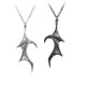 thumbnail image 5 of Couple Vintage Gothic Punk Wing Necklace Heart Lover Fashion Pendant Necklace---Product code 51105, 5 of 5