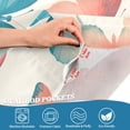 thumbnail image 4 of Yayeee Kitchen Valance Rod Pocket 54" x 18" Living Room Window Curtain, Watercolor Butterflies, 4 of 6